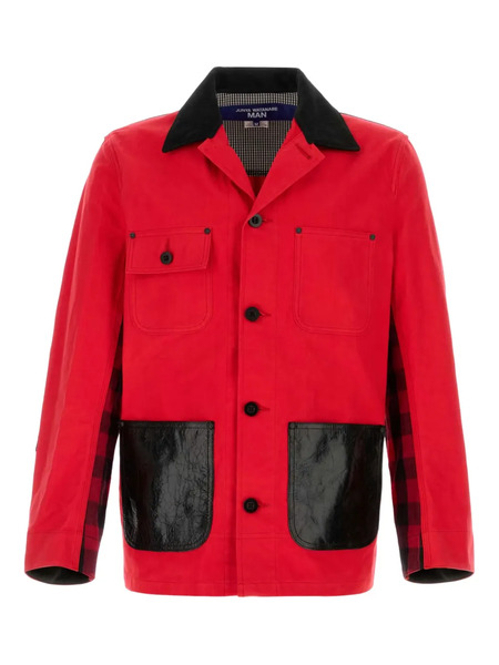  Junya Watanabe Man Panelled Jacket - Red 