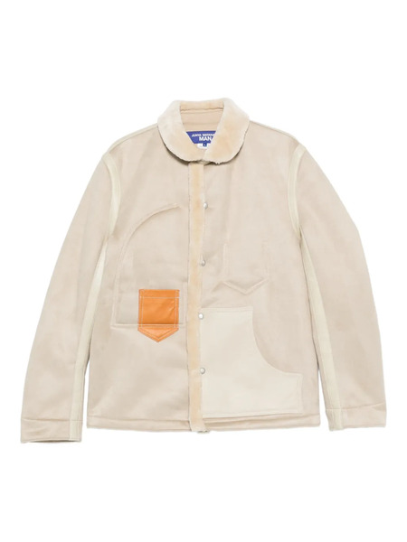 Junya Watanabe Man Panelled Pocket Jacket - Neutrals 