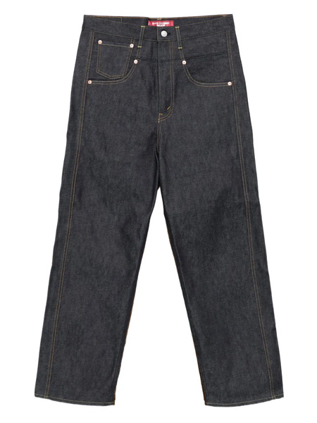  Junya Watanabe Man Panelled Trousers - Blue 