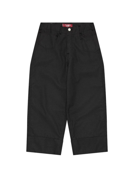  Junya Watanabe Man Pinstripe Trousers - Grey 