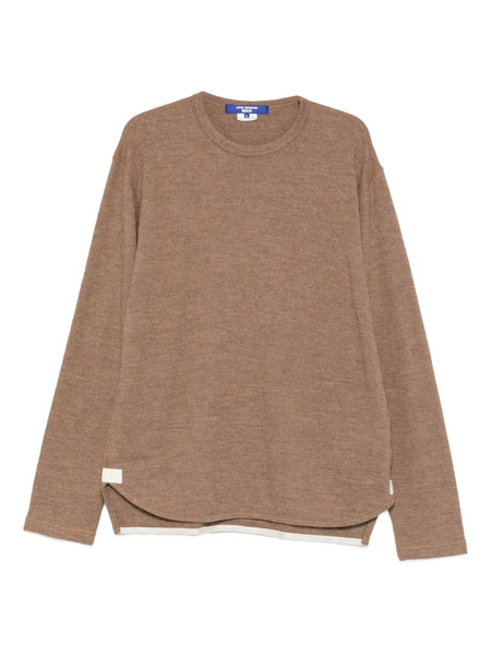  Junya Watanabe Man Round-neck T-shirt - Neutrals 
