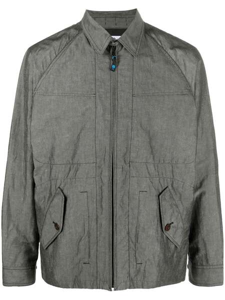  Junya Watanabe Man Zip-up Shirt Jacket - Grey 