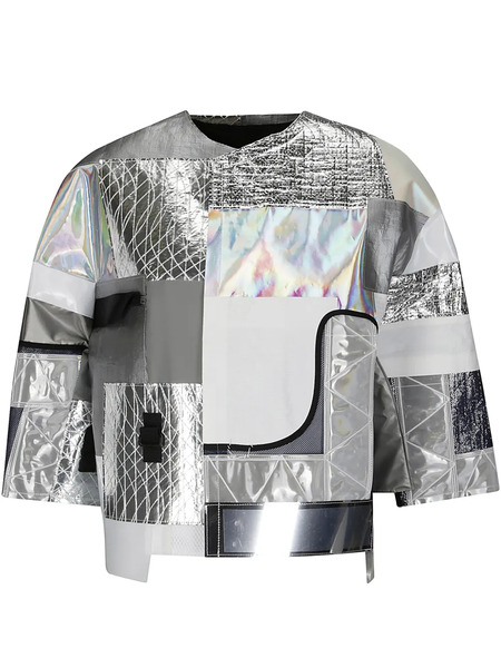  Junya Watanabe Patchwork Jacket - Silver 