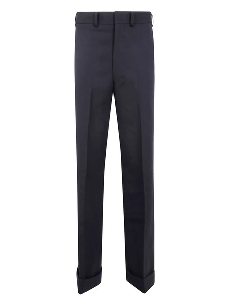  Junya Watanabe Pleated Cuffed Trousers - Black 