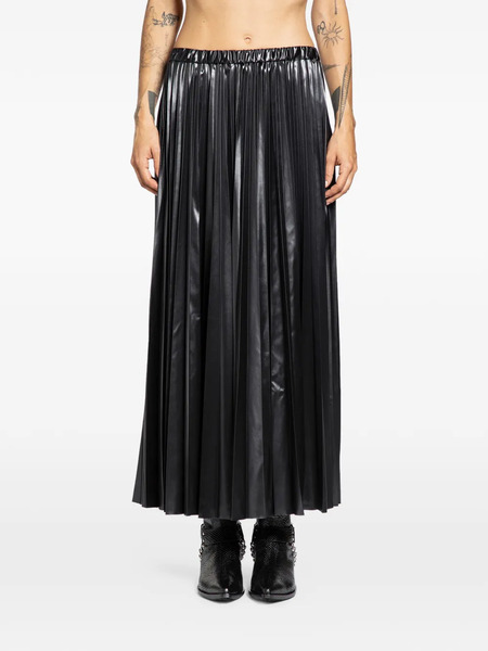  Junya Watanabe Pleated Maxi Skirt - Black 