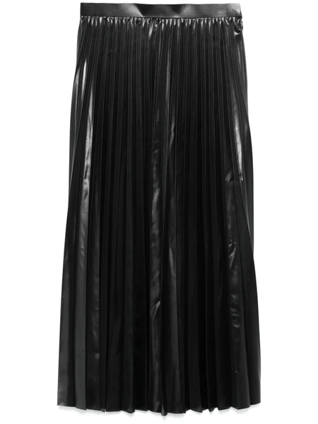 Junya Watanabe Pleated Midi Skirt - Black 