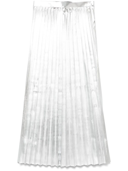  Junya Watanabe Pleated Skirt - Silver 
