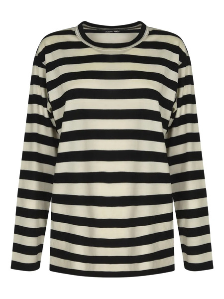  Junya Watanabe Stripe Long-sleeve T-shirt - Black 