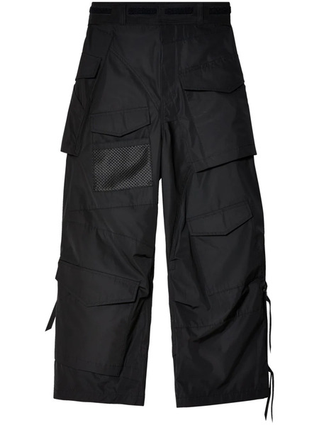  Junya Watanabe Wide-leg Cargo Trousers - Black 