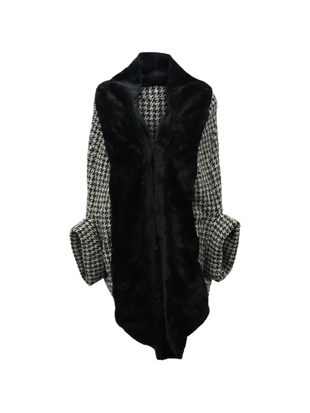 Junya Watanabe X Commes Des Garçons 2008 Faux-fur Jacket - Grey 