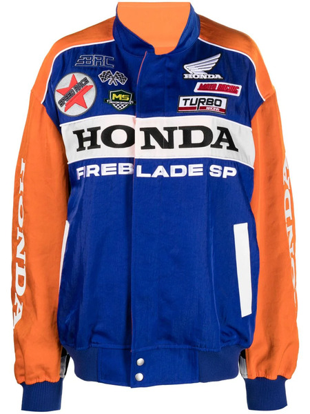  Junya Watanabe X Honda Oversized Bomber Jacket - Blue 