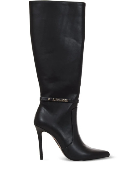  Just Cavalli Alysha Stiletto Knee-high Boots - Black 