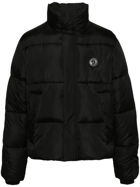  Just Cavalli Appliqué-logo Padded Jacket - Black 