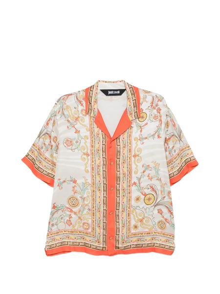  Just Cavalli Floral Shirt - Neutrals 