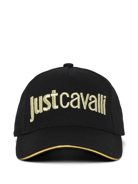  Just Cavalli Logo-embroidered Baseball Cap - Black 