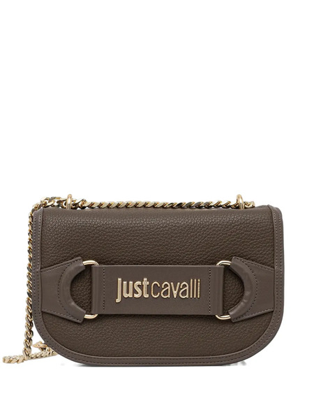  Just Cavalli Logo-lettering Cross Body Bag - Brown 