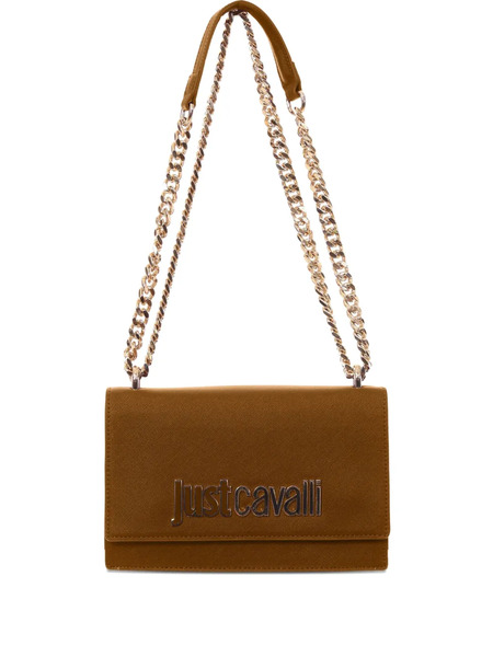  Just Cavalli Logo-plaque Crossbody Bag - Brown 
