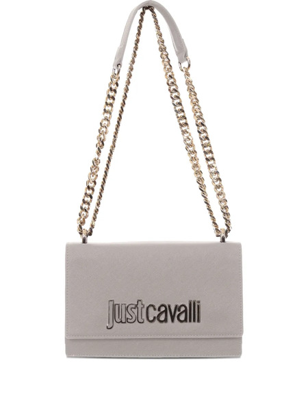  Just Cavalli Logo-plaque Crossbody Bag - Grey 