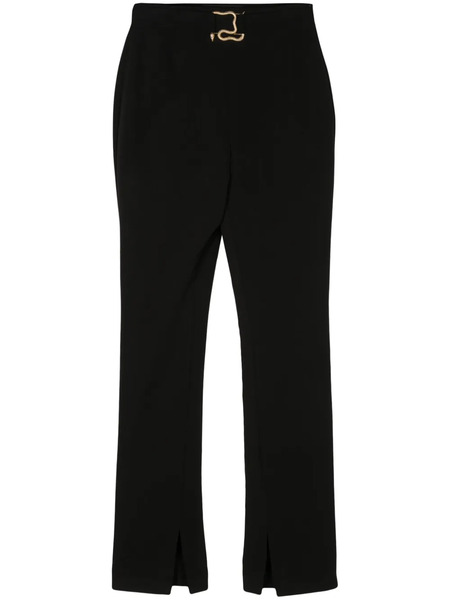  Just Cavalli Logo-plaque Tailored Trousers - Black 