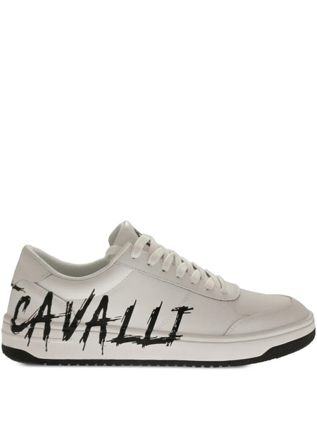  Just Cavalli Logo-print Sneakers - White 