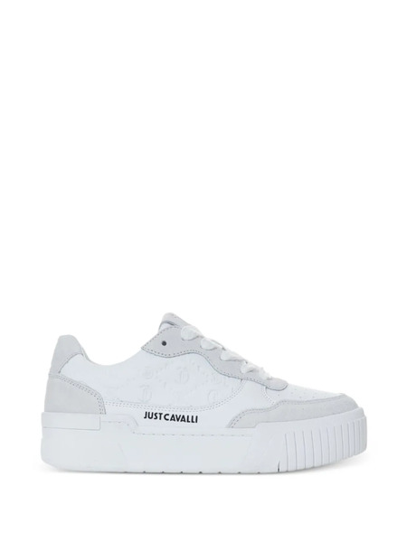 Just Cavalli Logo-print Sneakers - White 