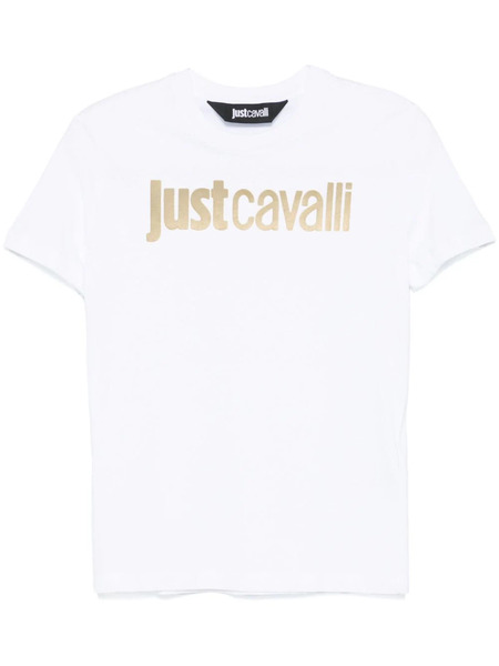  Just Cavalli Logo-print T-shirt - White 