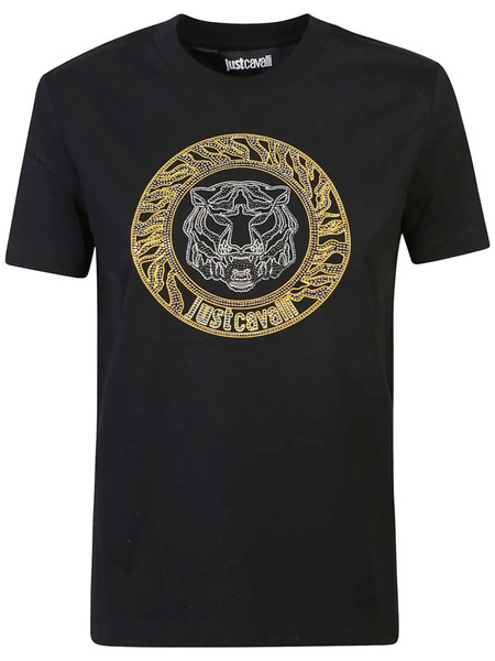  Just Cavalli Logo T-shirt - Black 