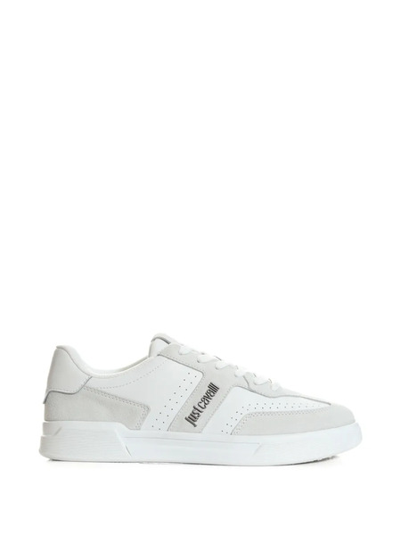  Just Cavalli Perforated Sneakers - White 