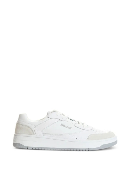  Just Cavalli Perforated Sneakers - White 