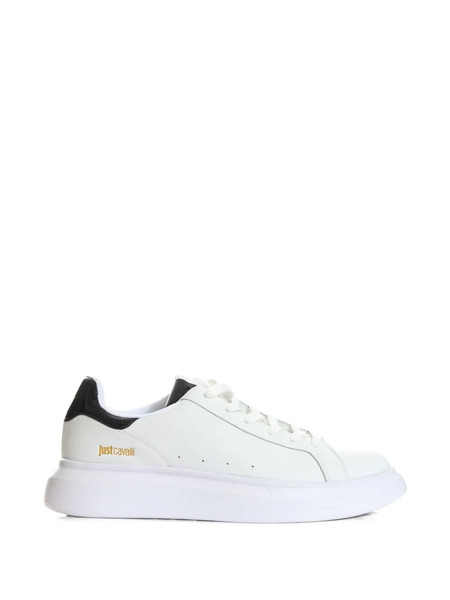  Just Cavalli Platform Sneakers - White 