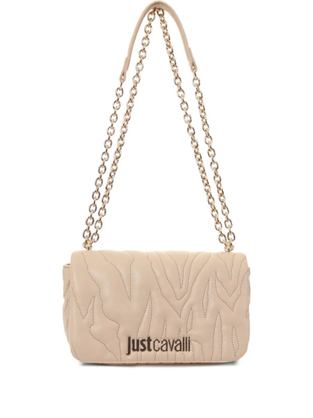  Just Cavalli Quilted Chain-strap Shoulder Bag - Neutrals 