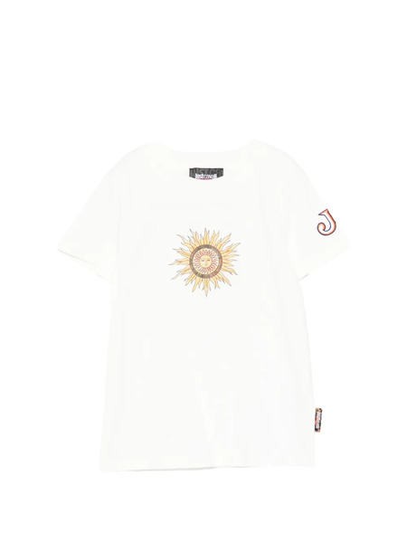  Just Cavalli Sun-motif T-shirt - White 