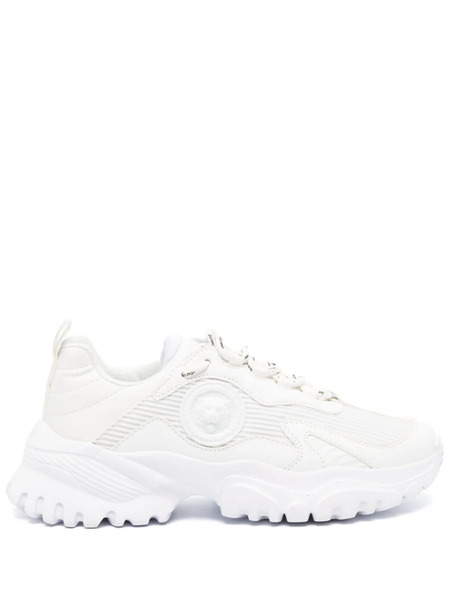  Just Cavalli Tiger Head-motif Low-top Sneakers - White 