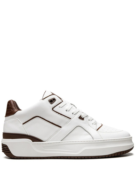  Just Don Courtside Low white/burgundy Sneakers 