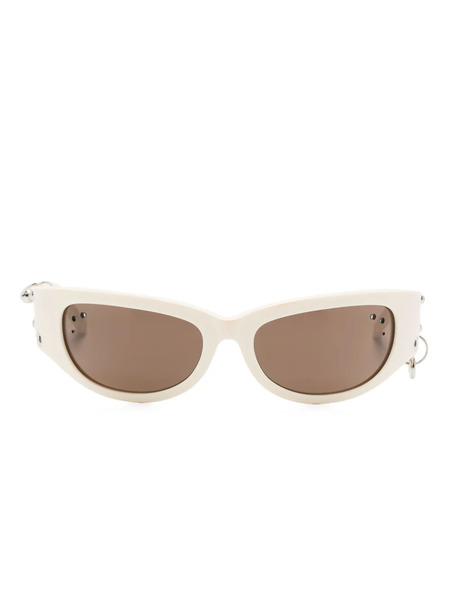  Justine Clenquet Clara Sunglasses - Neutrals 
