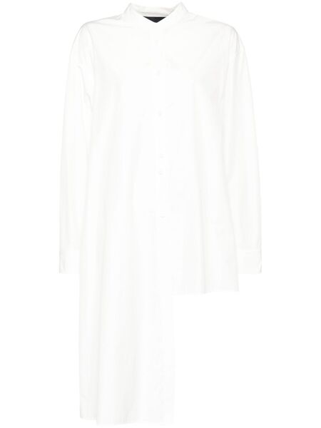  Juun.j Asymmetric Long-sleeves Shirt - White 