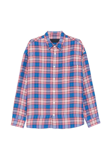  Juun.j Checked Pocket Shirt - Blue 