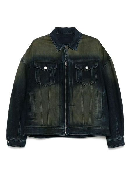  Juun.j Denim Zipped Jacket - Blue 