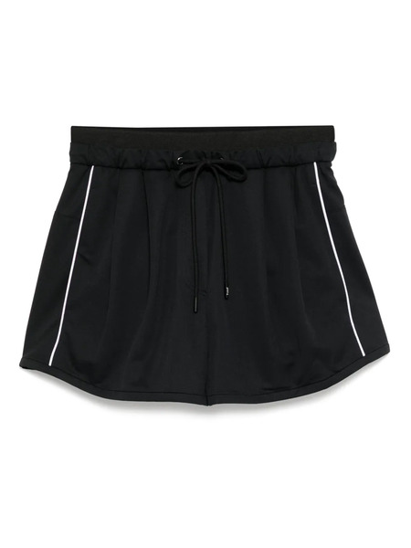  Juun.j Double-waist Track Shorts - Black 