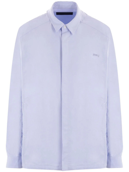  Juun.j Embroidered-logo Shirt - Blue 