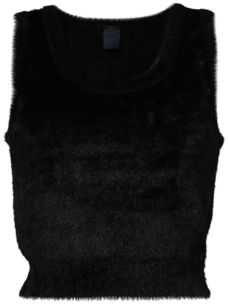  Juun.j Fleece Vest - Black 