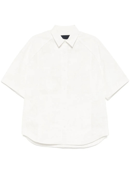  Juun.j Logo-embroidered Shirt - White 