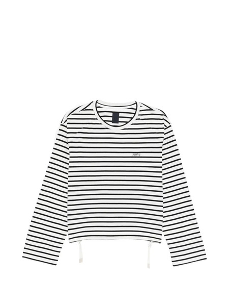  Juun.j Striped T-shirt - White 