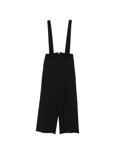  Juun.j Suspenders Palazzo Pants - Black 