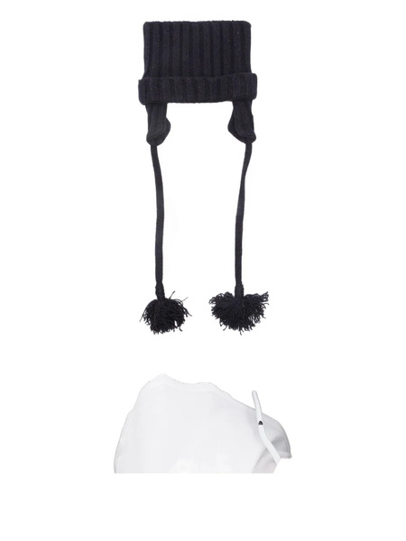  Juun.j Tassel-detail Beanie Hat - Blue 