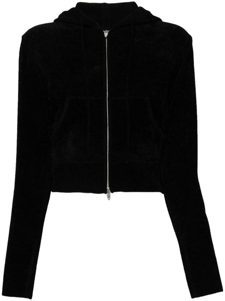  Juun.j Zip Up Hoodie - Black 