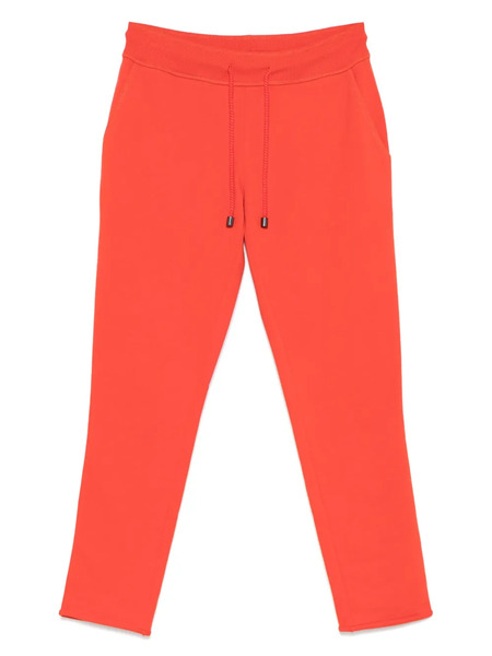  Juvia Cotton-blend Track Pants - Red 