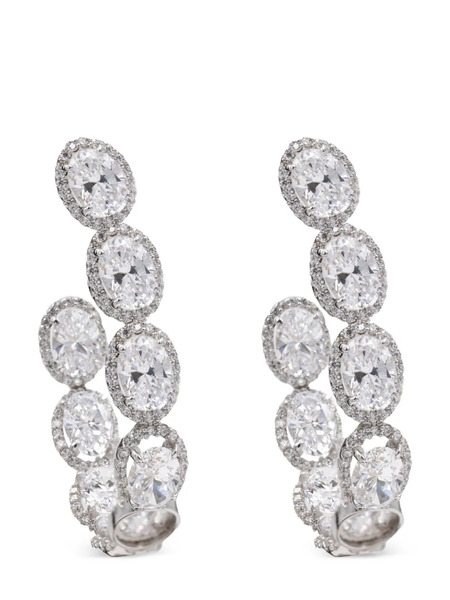  Juwelina Paris Essie Earrings - Silver 