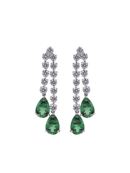 Juwelina Paris Fernie Verts Earrings - Green 
