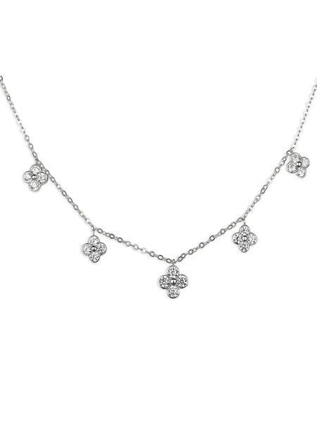  Juwelina Paris Frivole Necklace - Silver 